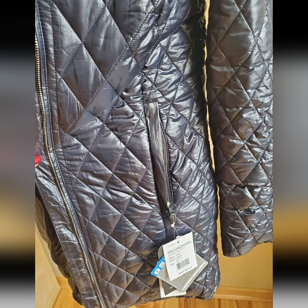 Obermeyer lightweight warm jacket, Size M, dark n… - image 4